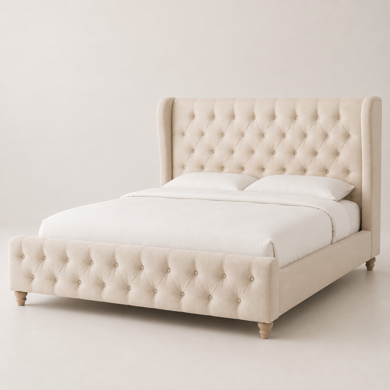 barry classic tufted bed barry classic tufted bed