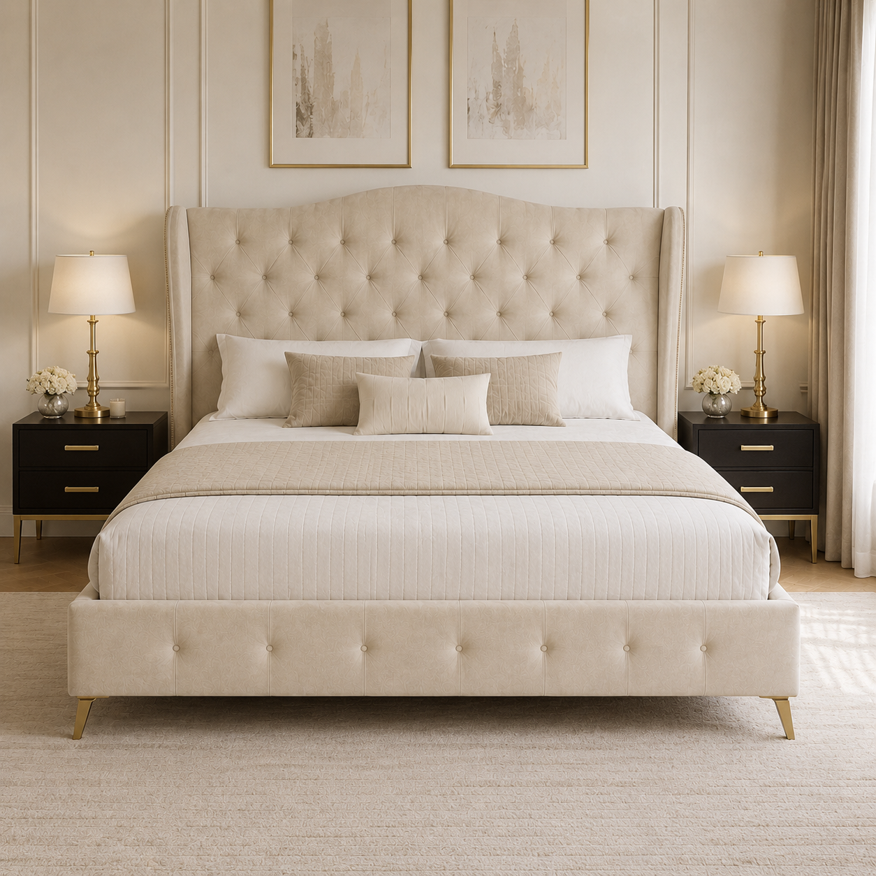 madeline allure tufted bed madeline allure tufted bed