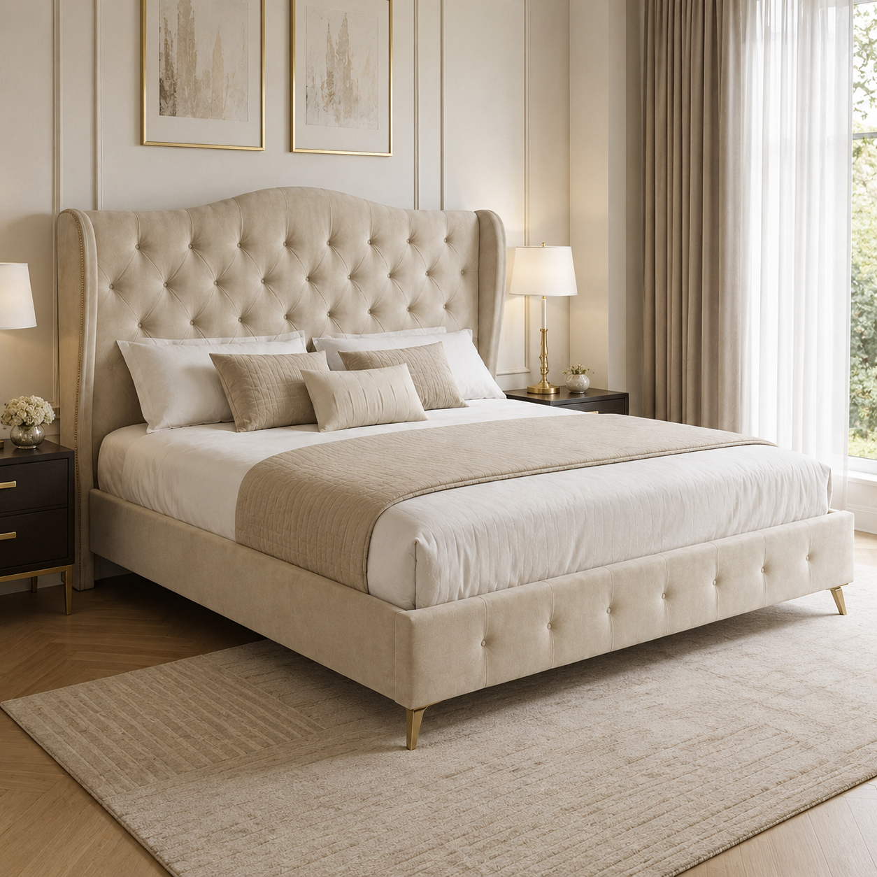 madeline allure tufted bed madeline allure tufted bed