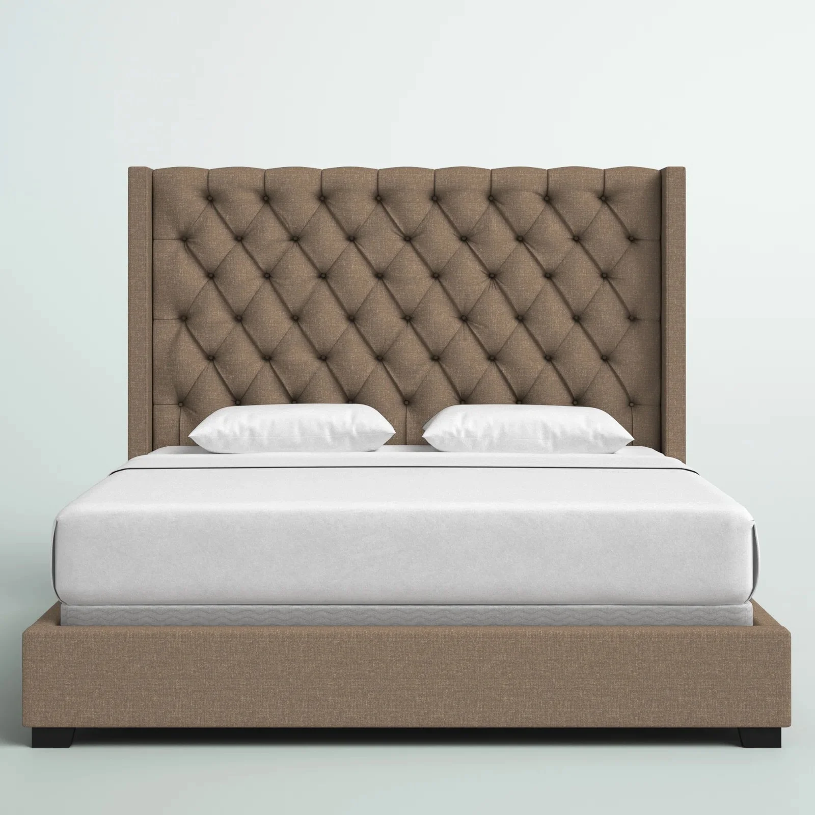 regent stately wingback bed regent stately wingback bed