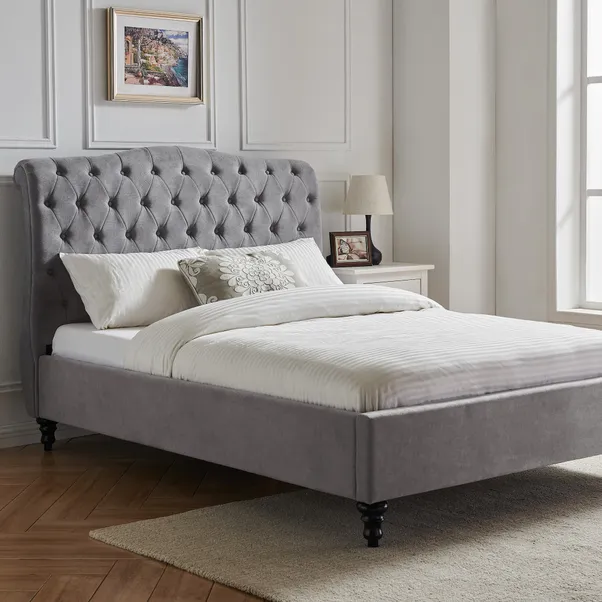 mayfair deep buttoned velvet bed mayfair deep buttoned velvet bed