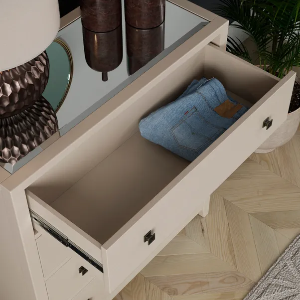 rukn malone 4 drawer chest of drawers, warm grey rukn malone 4 drawer chest of drawers, warm grey