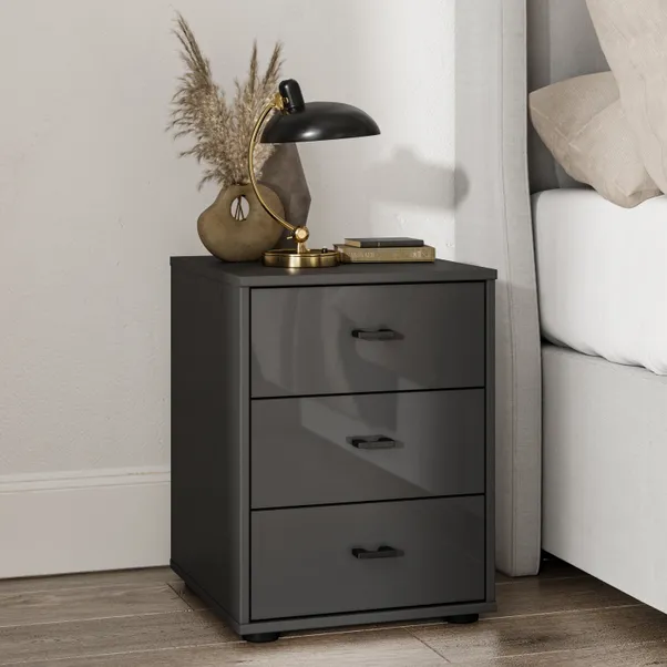 rukn 3 drawer bedside table rukn 3 drawer bedside table