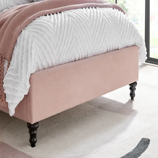 the rosa luxe button tufted velvet bed the rosa luxe button tufted velvet bed