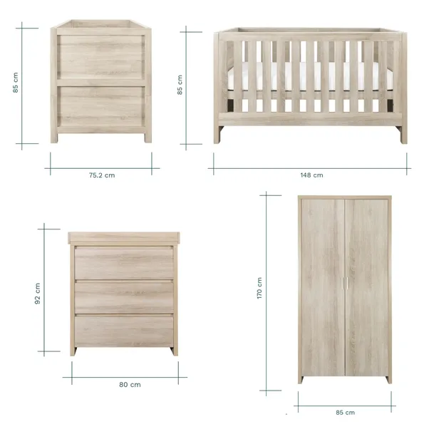 rukn tutti bambini modena 3 piece nursery furniture set rukn tutti bambini modena 3 piece nursery furniture set