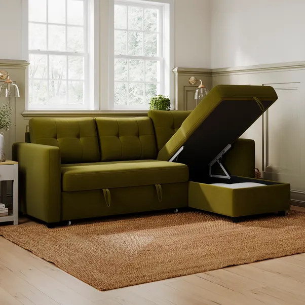 rukn barker velvet trundle corner chaise sofa bed rukn barker velvet trundle corner chaise sofa bed