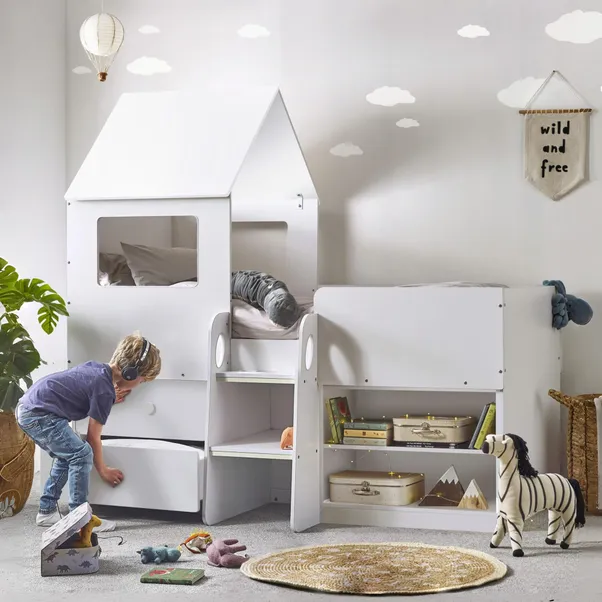 rukn orpheus midsleeper children's house style bed rukn orpheus midsleeper children's house style bed