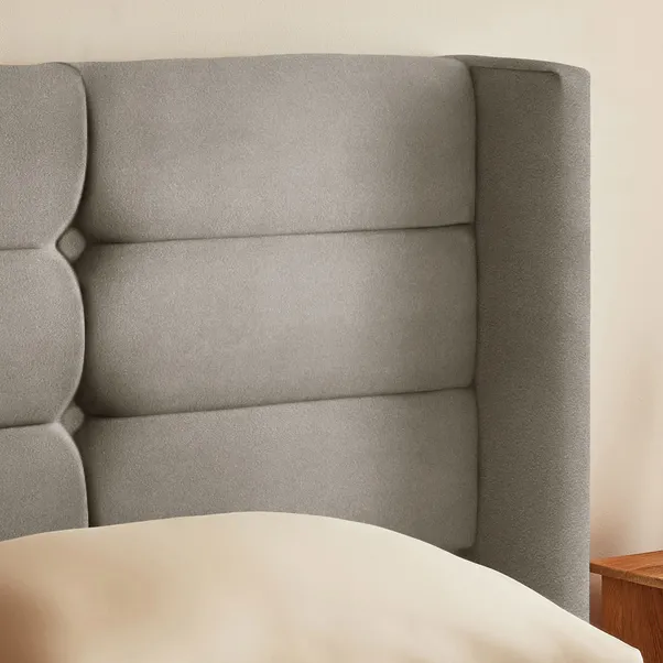 aura squared back velvet bed aura squared back velvet bed
