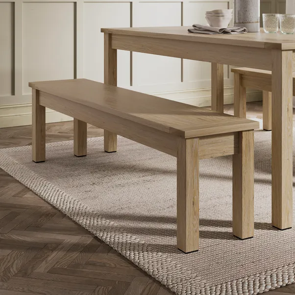 rukn olney 6 seater dining table and bench set rukn olney 6 seater dining table and bench set