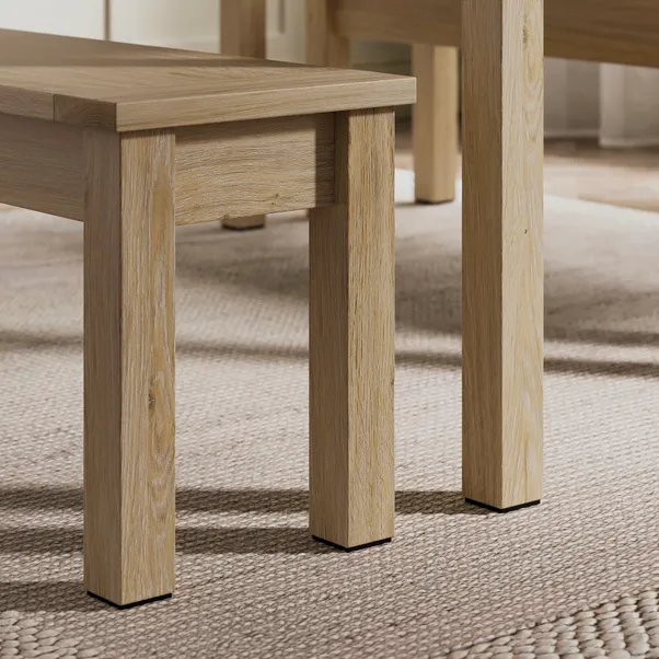 rukn olney 6 seater dining table and bench set rukn olney 6 seater dining table and bench set