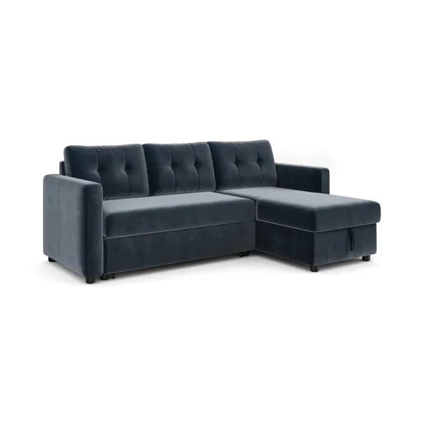 rukn barker velvet trundle corner chaise sofa bed rukn barker velvet trundle corner chaise sofa bed