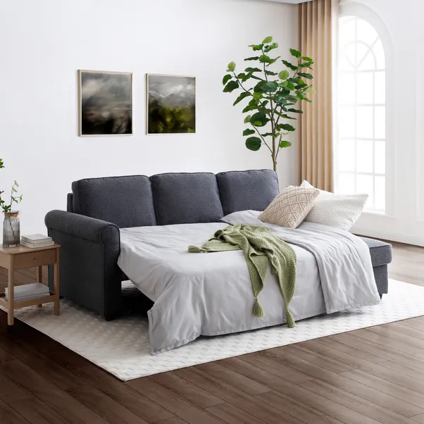 rukn kayden fabric traditional scroll arm trundle corner sofa bed rukn kayden fabric traditional scroll arm trundle corner sofa bed