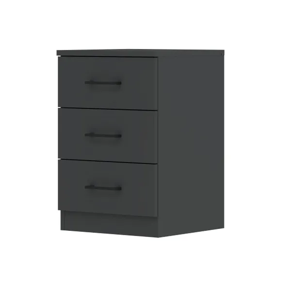 rukn foster 3 drawer bedside table rukn foster 3 drawer bedside table