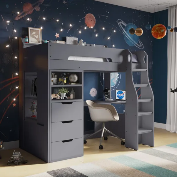 rukn cosmic storage bed frame with wardrobe rukn cosmic storage bed frame with wardrobe