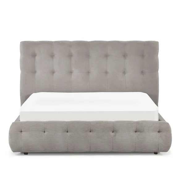 cove arched panel velvet bed cove arched panel velvet bed