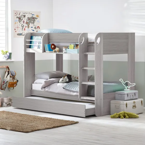 rukn bunk bed frame and underbed trundle rukn bunk bed frame and underbed trundle
