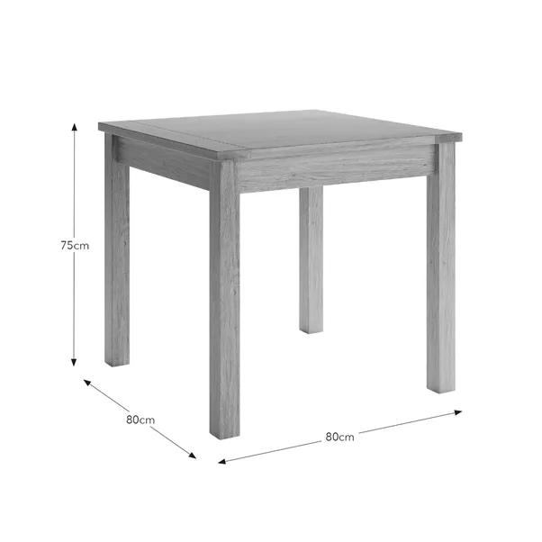 rukn olney compact 4 seater square dining table rukn olney compact 4 seater square dining table