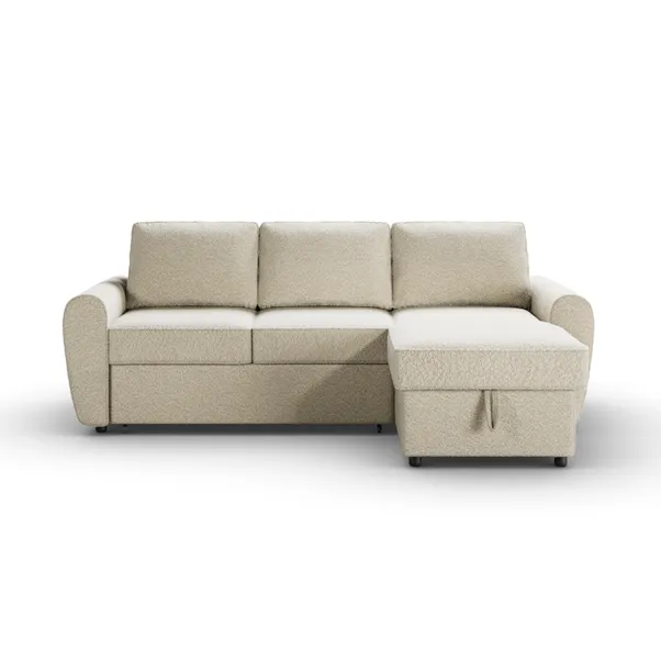 rukn layton boucle corner trundle sofa bed rukn layton boucle corner trundle sofa bed
