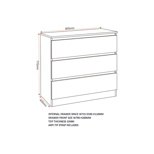 rukn walker 3 drawer chest rukn walker 3 drawer chest