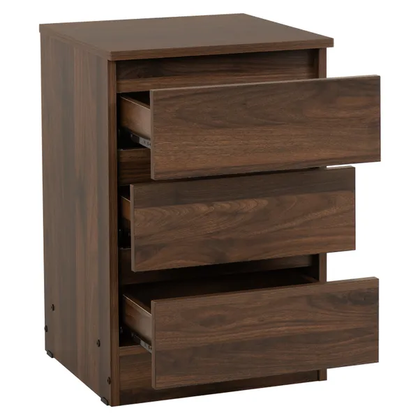 rukn walker 3 drawer bedside table rukn walker 3 drawer bedside table