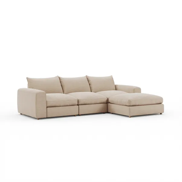 rukn full circle austin natural tonal weave right hand facing corner chaise rukn full circle austin natural tonal weave right hand facing corner chaise
