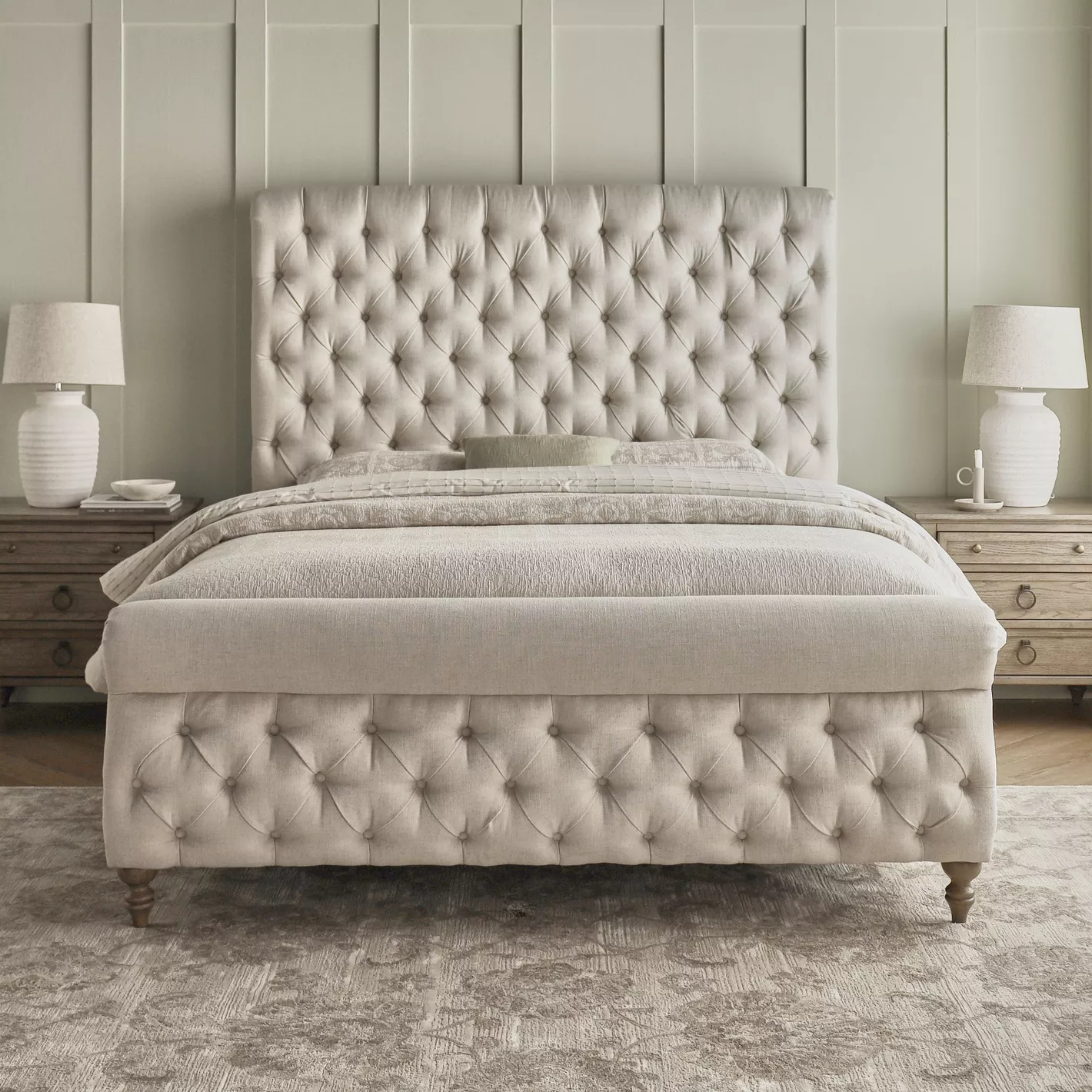barry classic tufted bed barry classic tufted bed