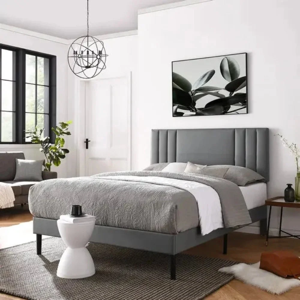 soho channel tufted platform bed soho channel tufted platform bed