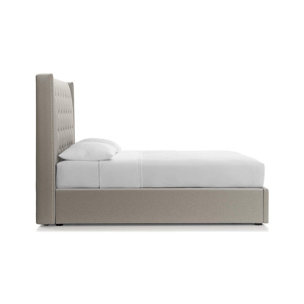 chester tufted wingback bed chester tufted wingback bed