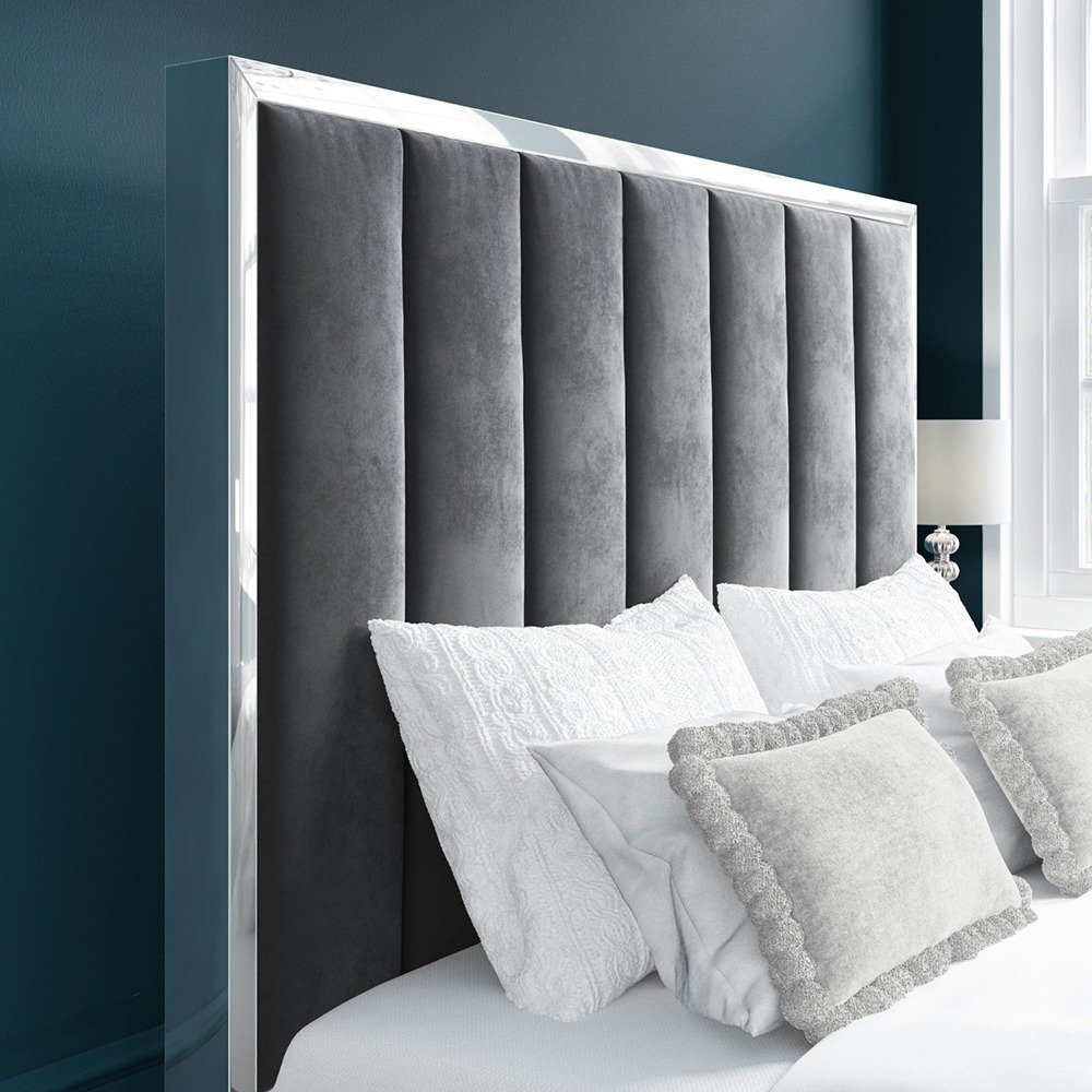 sterling mirrored ottoman bed sterling mirrored ottoman bed