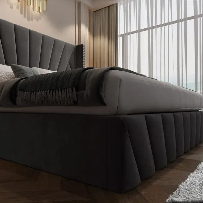 aurora sunburst wingback bed aurora sunburst wingback bed