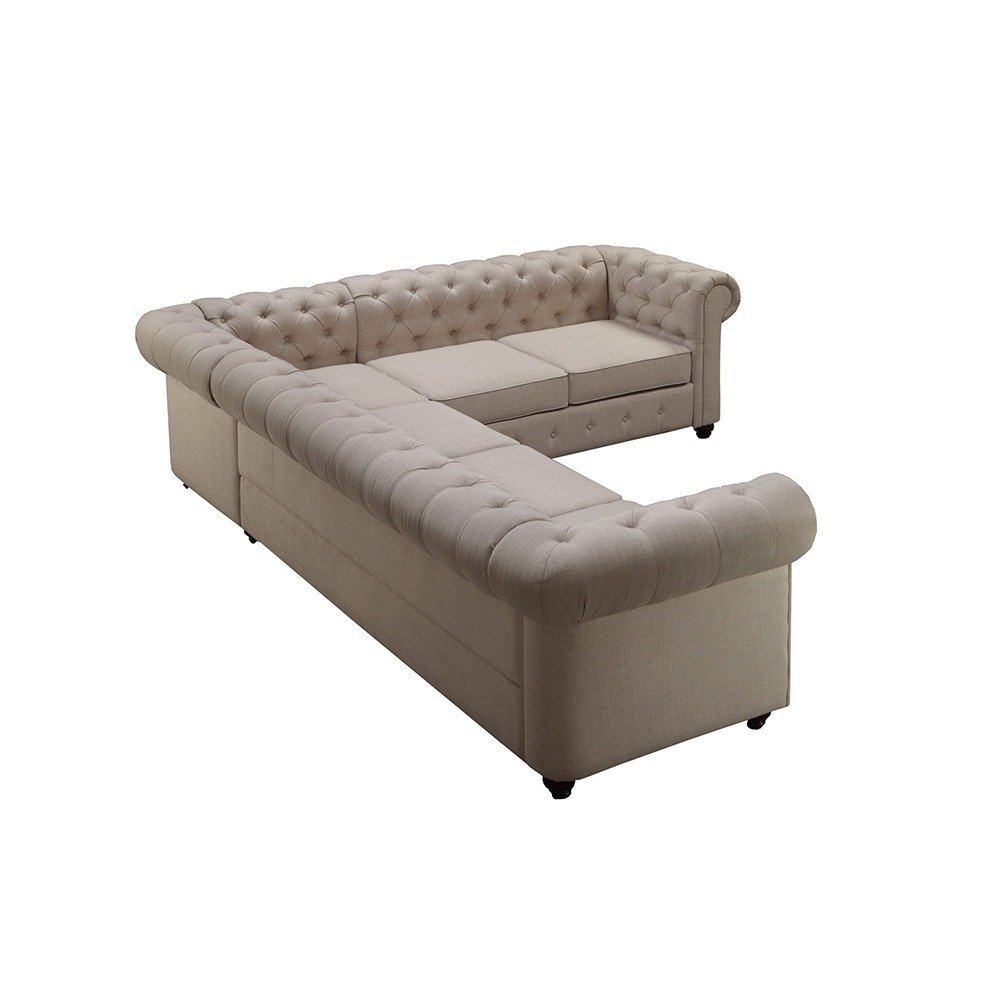 regal crest chesterfield sectional regal crest chesterfield sectional