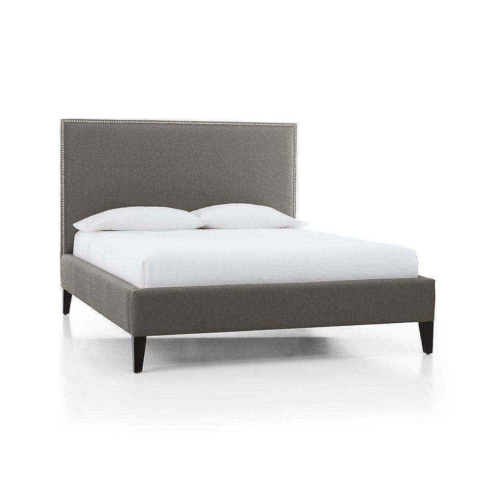 parker nailhead trim platform bed parker nailhead trim platform bed