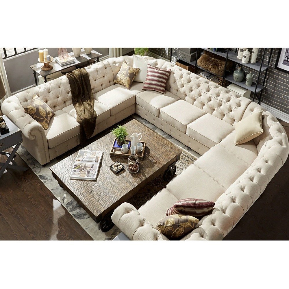 luxury meets legacy: transform your majlis with this grand 11 seater chesterfield sectional sofa luxury meets legacy: transform your majlis with this grand 11 seater chesterfield sectional sofa