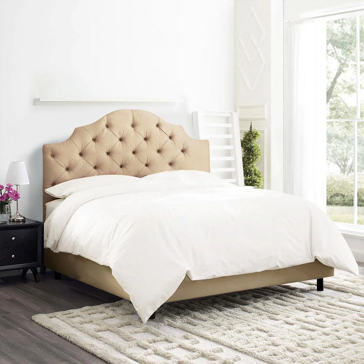 seraphina grand tufted platform bed seraphina grand tufted platform bed