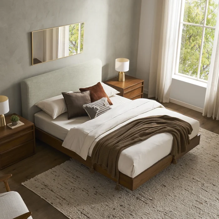 auden floating frame bed auden floating frame bed