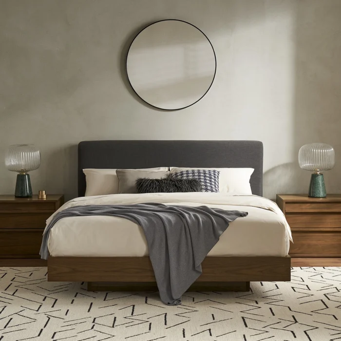 auden floating frame bed auden floating frame bed