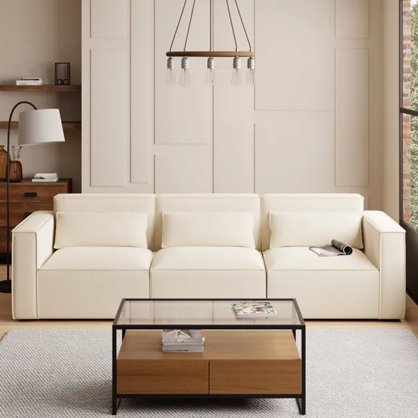 ivory loft block sofa ivory loft block sofa